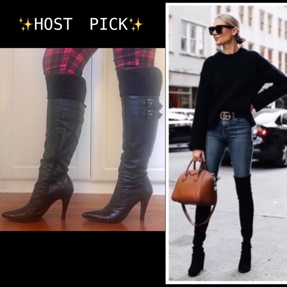 ✨HP✨ Gabriella Rocha Leather & Suede boots